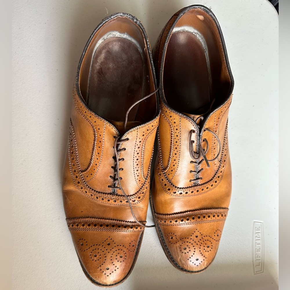 ALLEN EDMONDS STRAND CAP TOE OXFORD SIZE 12